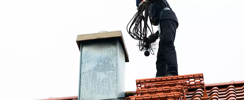 Chimney Brush Cleaning in Covina, California