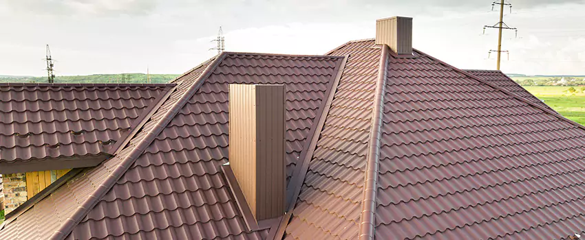 Residential Chimney Flashing Restoration in Covina, CA