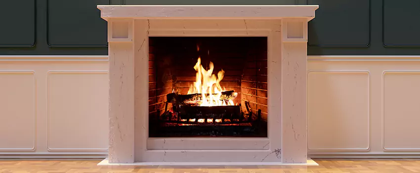 Decorative Electric Fireplace Installation in Covina, California