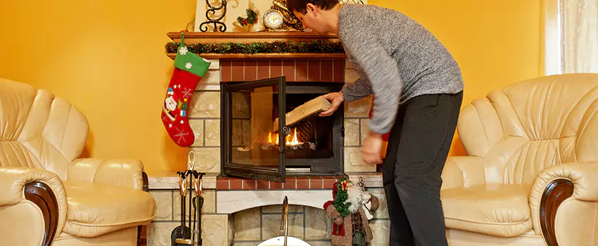 Gas to Wood-Burning Fireplace Conversion Services in Covina, California