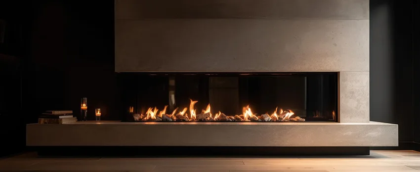 Gas Fireplace Ember Bed Design Services in Covina, California