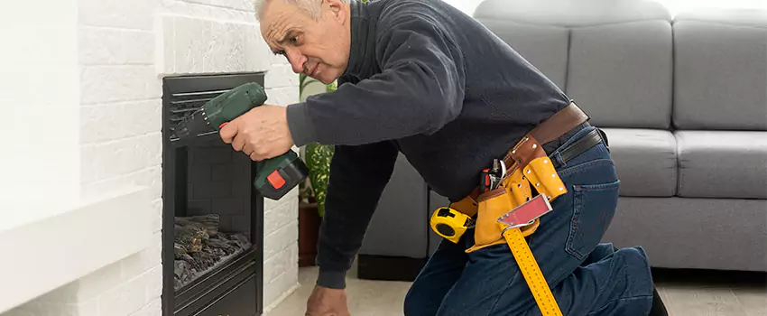New Indoor Fireplace Installation in Covina, California