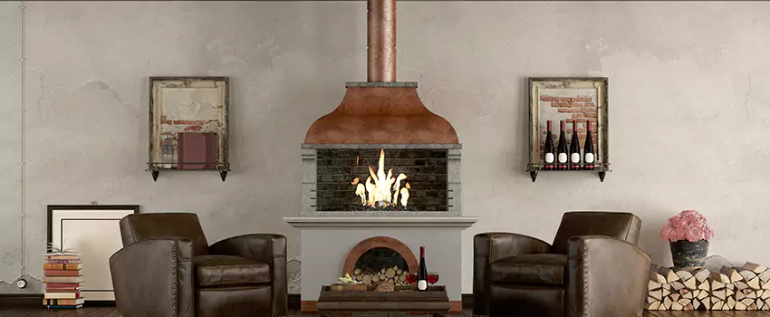 Thelin Hearth Products Providence Pellet Insert Fireplace Installation in Covina, CA