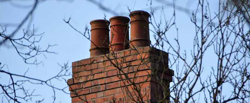 Chimney Crown Installation For Brick Chimney in Covina, California