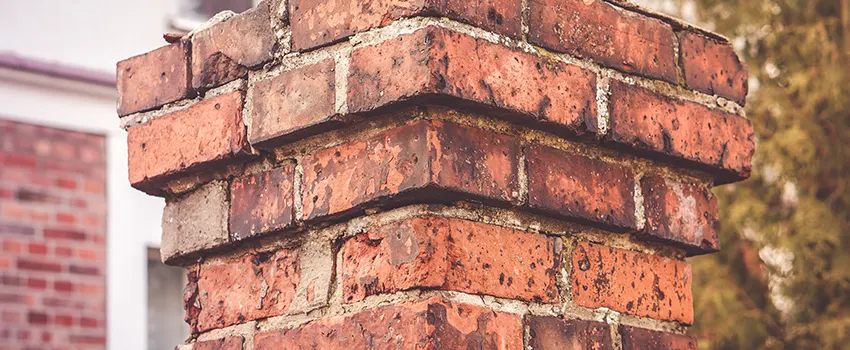Cracked Chimney Bricks Repair Cost in Covina, California