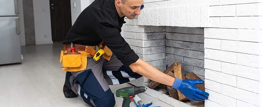 Fireplace Damaged Damper Frame Repair Services in Covina, California
